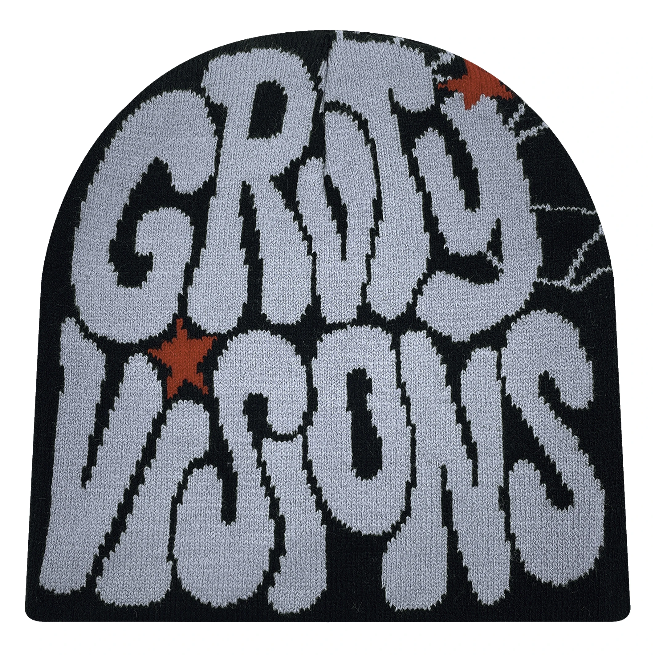 1PCS European and American popular acrylic material GR letter jacquard outdoor fashion knitted hat for men and women beanie hat - Image 7