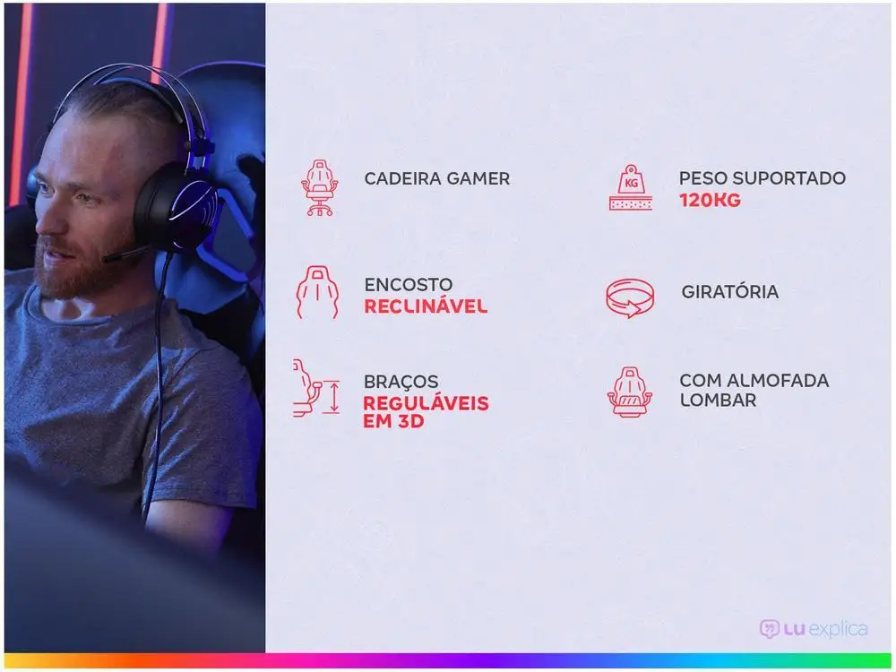 Gamer Chair XT Racer Reclining Swivel Black Platinum W Series - Image 2