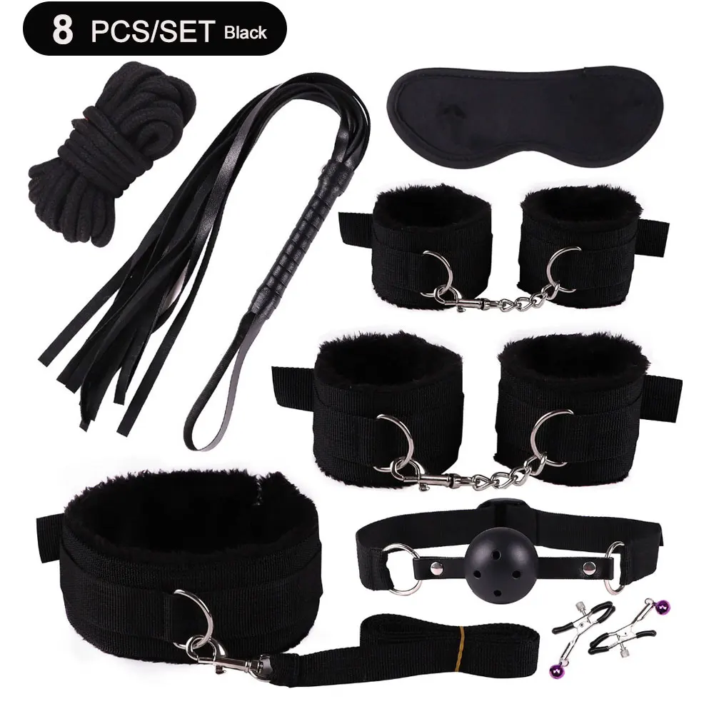 Sex toys for women BDSM sexual couples kit erotic accessories handcuffs for session Anal plug sex game Adult Sexy Toys sexyshop - Image 16