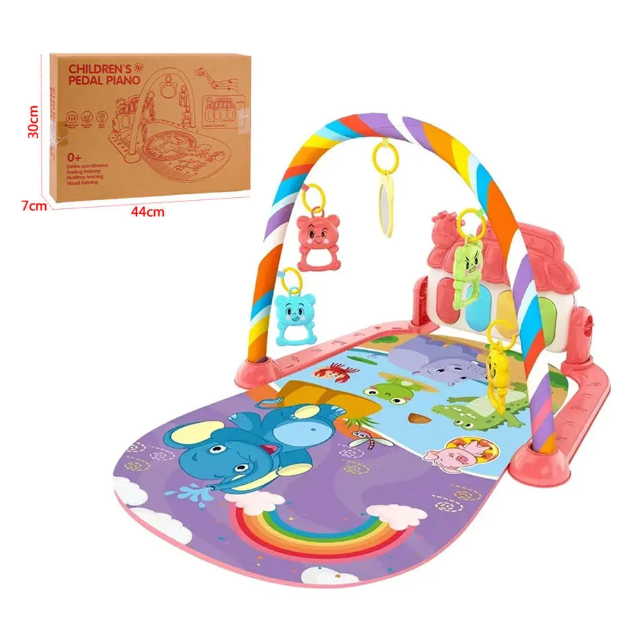 Baby Music Rack Play Mat Kids Piano Keyboard Carpet Gym Crawling Activity Infant Rug Early Educational Toy for Baby Gift - Image 7