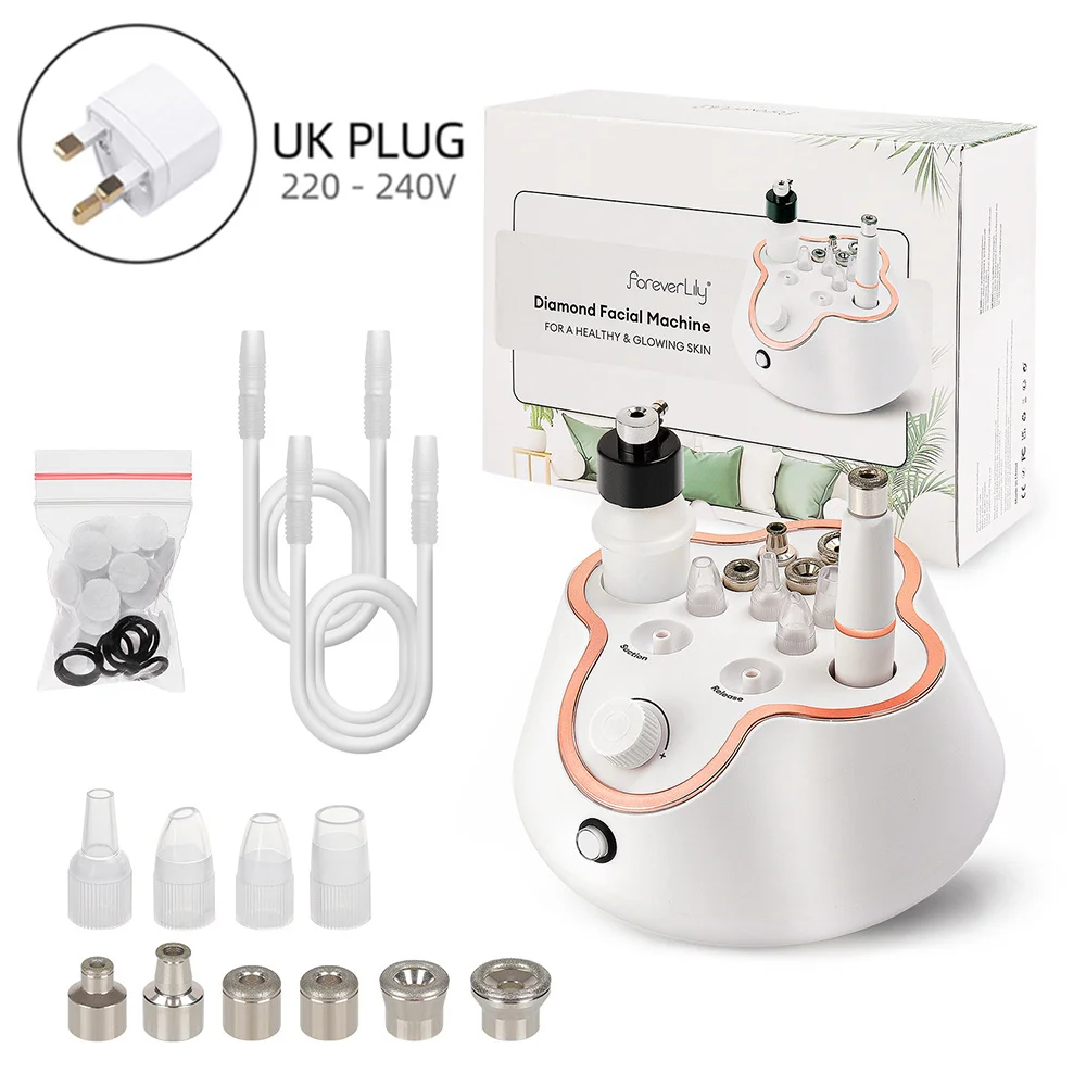 Foreverlily Diamond Microdermabrasion Dermabrasion Machine Water Spray Exfoliation Beauty Machine Wrinkle Face Peeling Machine - Image 7
