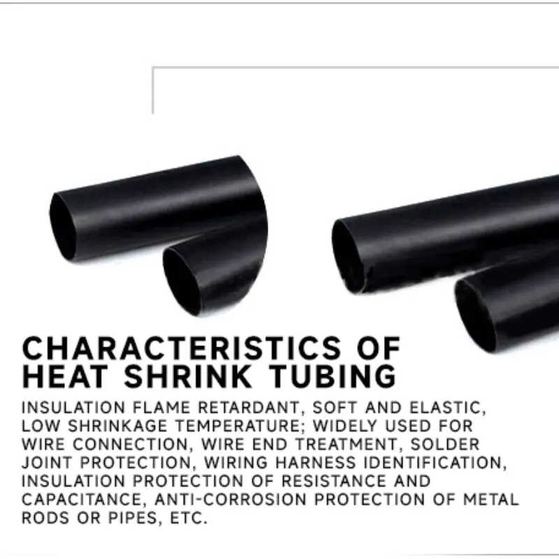 1m 41 Sealing Waterproofing AntiCorrosion Protection And Heat Shrink Tubing For WearResistant And Leak Proof MultiStrand Harness - Image 5