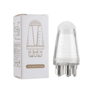 Scalp Applicator Hair Regrowth & Styling Solution Guide Comb Hexagon Head Oil Roller Ball Massage Comb Massage Relaxation Tools