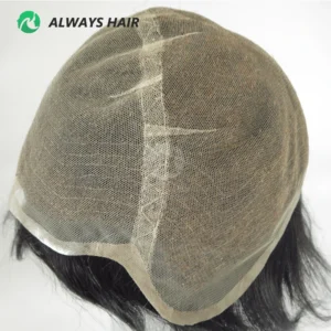 Customization Hair Toupee for Men Women Base With Full Lace PU Swiss Lace and Fine Mono ...