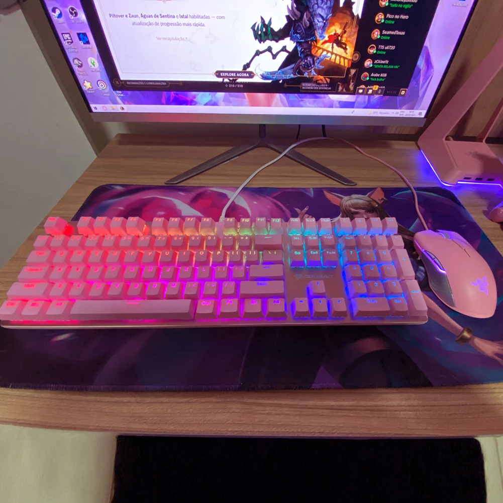 104pcs ABS Universal Mechanical Keyboard Keycaps Desktop Computer Ergonomic Blank Keycaps For Cherry MX Mechanical Keyboard Caps - Image 5