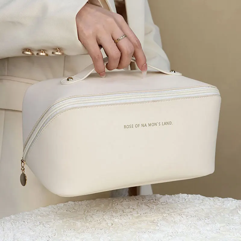 【Hot sales】Makeup Bag Portable Large Capacity Beauty and Skincare Storage Bag High Appearance Level Waterproof Clutch Bag - Image 7