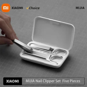 New Original Xiaomi Mijia Manicure Nail Clippers Pedicure Set Portable Travel Hygiene Kit Stainless Steel Nail Cutter Tool Set