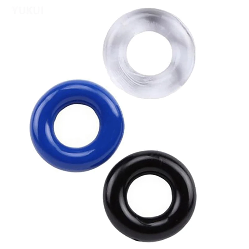 3 Pcs/Set Cock Ring Delay Ejaculation Penis Ring Sex Toys For Men Dick Enlargement Silicone Adult Supplies 18+ Stronger Erection - Image 9