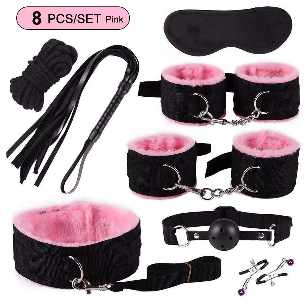 Sex toys for women BDSM sexual couples kit erotic accessories handcuffs for session Anal plug sex game Adult Sexy Toys sexyshop - Image 7