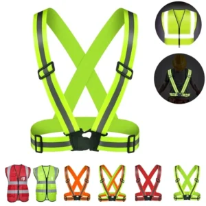 Car Clothing for Safety Traffic Safety Vest Yellow Outdoor For Running Cycling Sports Vest