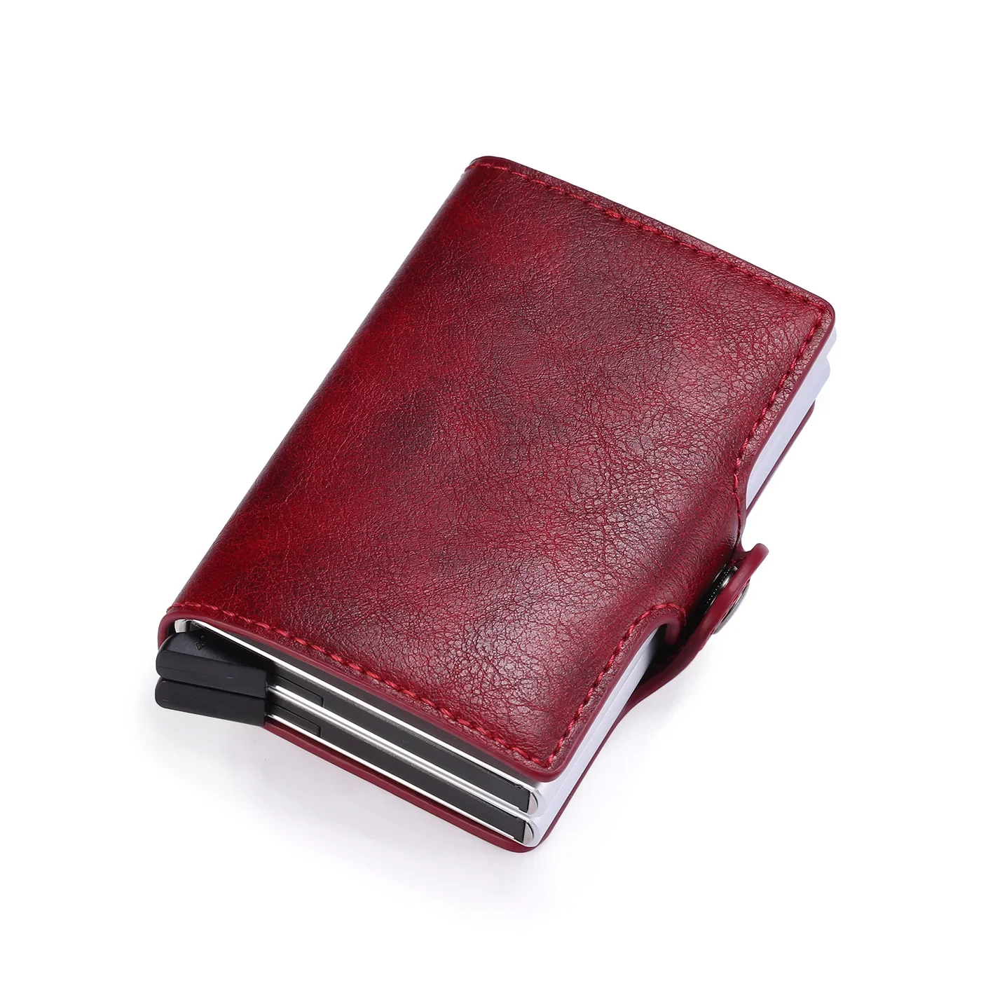 Rfid Men Card Wallets Carbon Fiber Slim Mini Wallet 14 Card Holders Small Money Bag Male Purses - Image 10