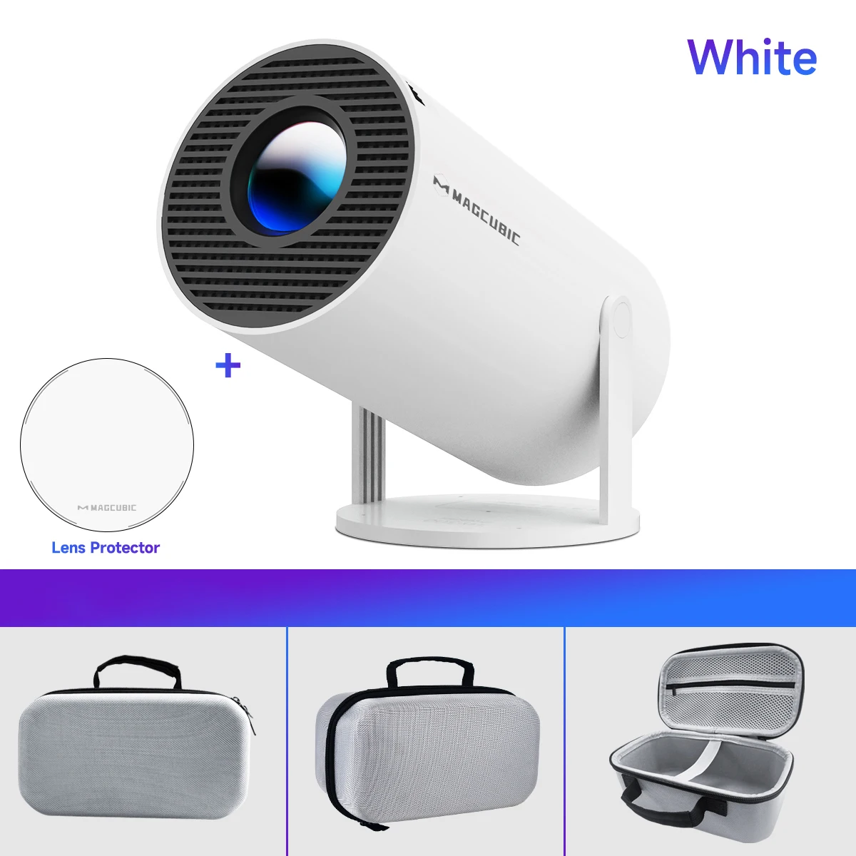 Magcubic HY300 Pro 4K HD Projector Android11 Dual Wifi6 260ANSI Allwinner H713 BT5.0 1280*720 Home Cinema Outdoor Projetor HY300 - Image 9