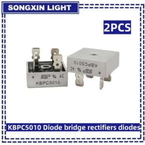 2PCS/Lot KBPC5010 Diode bridge rectifiers diodes 50A 1000V KBPC 5010 power rectifier diode electronic components