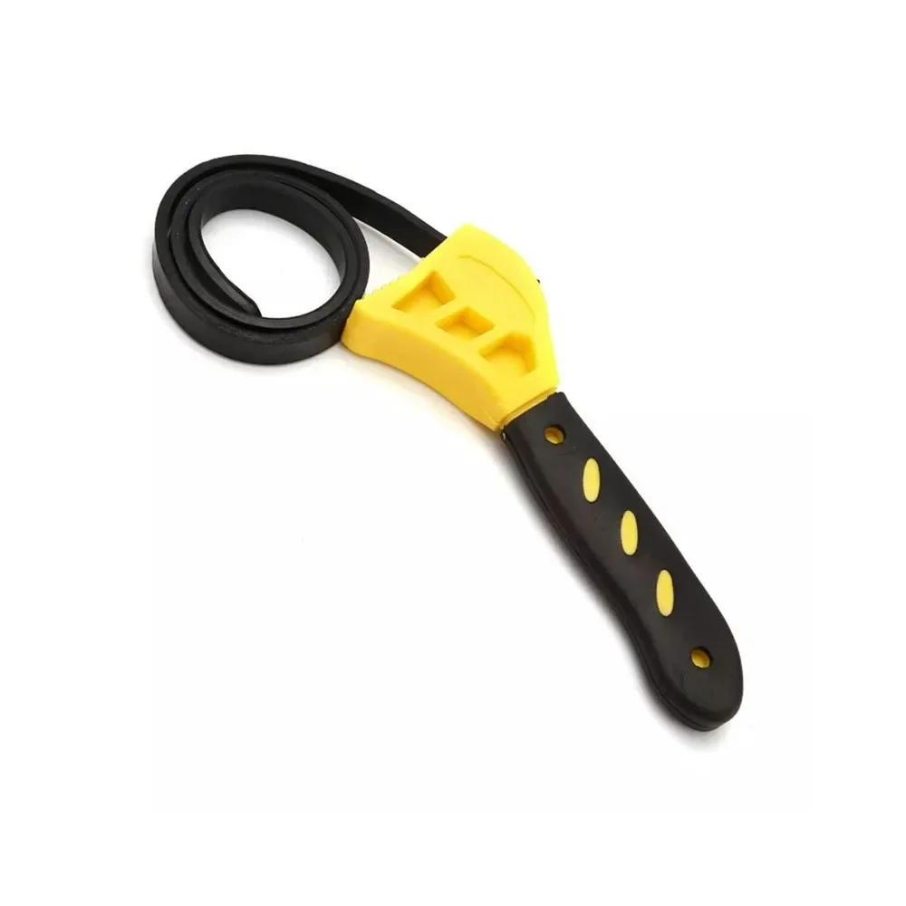 6-inch Adjustable Belt Wrench Plastic Multi-function Bottle Opener Universal Auto Repair Filter Hardware Tool - Image 5