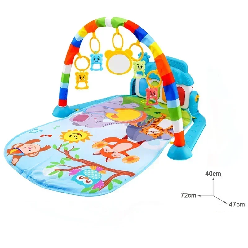 Baby Music Rack Play Mat Kids Piano Keyboard Carpet Gym Crawling Activity Infant Rug Early Educational Toy for Baby Gift - Image 11