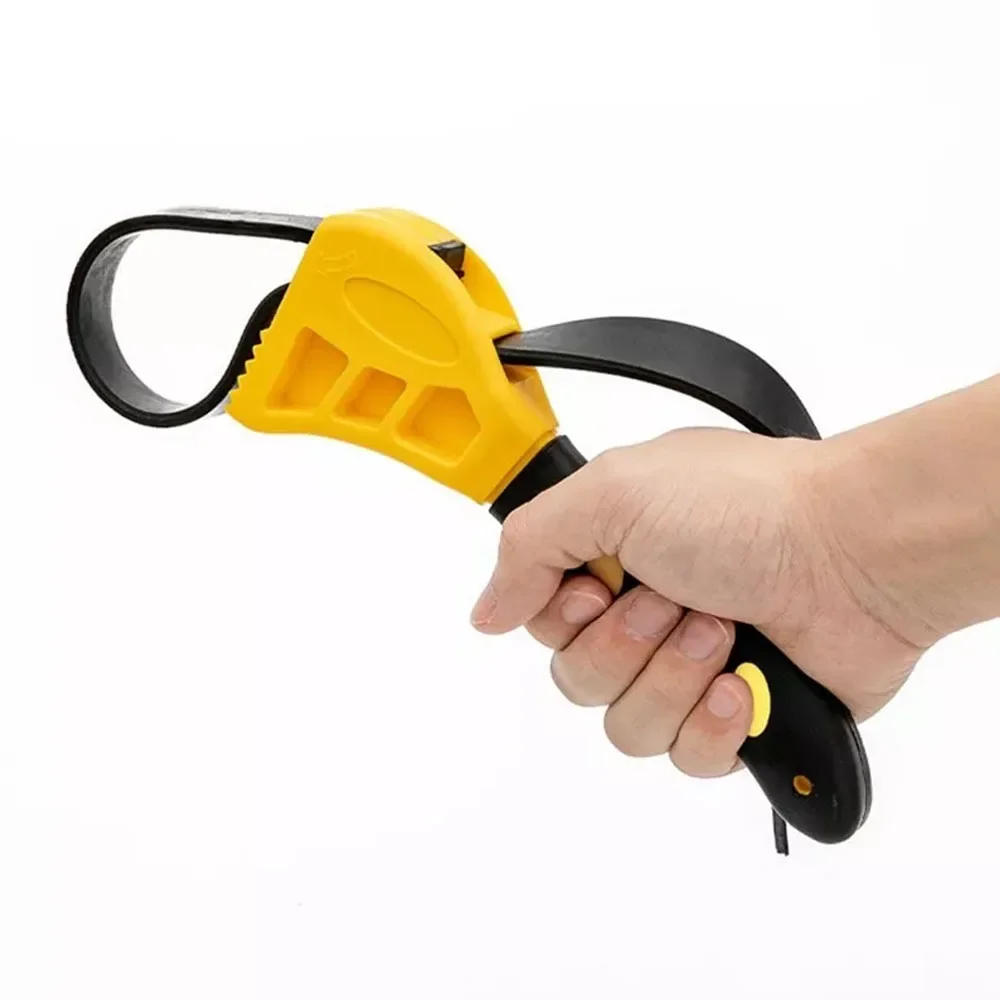 6-inch Adjustable Belt Wrench Plastic Multi-function Bottle Opener Universal Auto Repair Filter Hardware Tool - Image 4