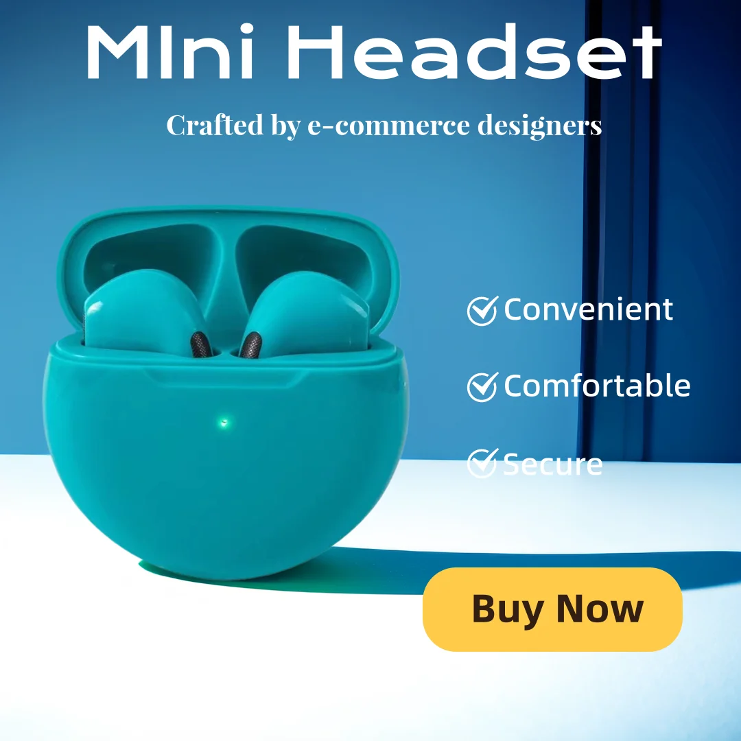 TWS Bluetooth Earphones Wireless Bluetooth Headset Noise Cancelling Earbuds with Mic Wireless Headphones - Image 9