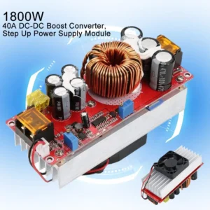 1800W DC-DC Boost Converter Module Adjustable Constant Voltage and Current Power Supply 1800W Gadgets Gizmos