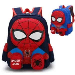 Disney Spiderman Backpack, Large Capacity Foldable Outdoors Daypack, Gift for Christmas/Birthday