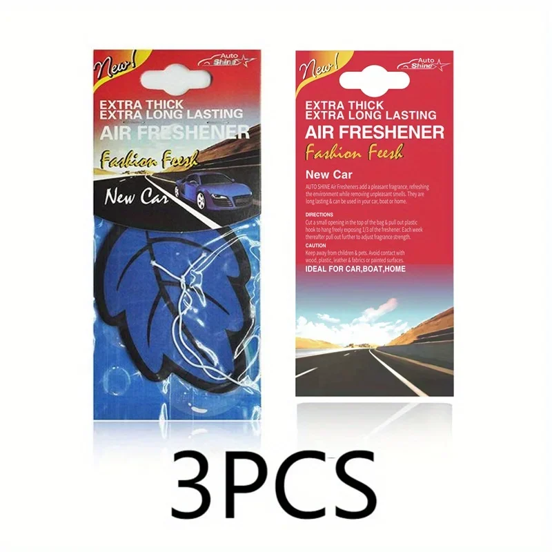 3-60pcs Car Air Freshener Natural Scented Tea Paper Auto Hanging Vanilla Perfume Fragrance Leaf Shape Car Accessories Interior - Image 23