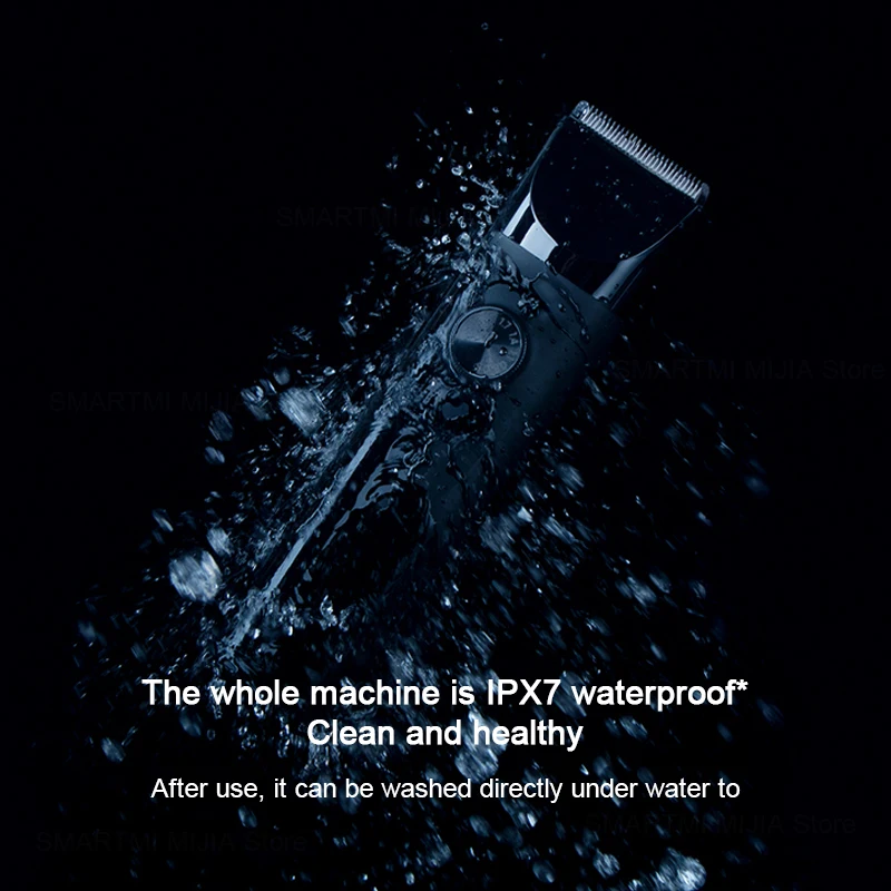XIAOMI MIJIA Hair Trimmer Machine IPX7 Waterproof Hair Clipper Professional Cordless Electric Hair Cutting Barber Trimmers Men - Image 2