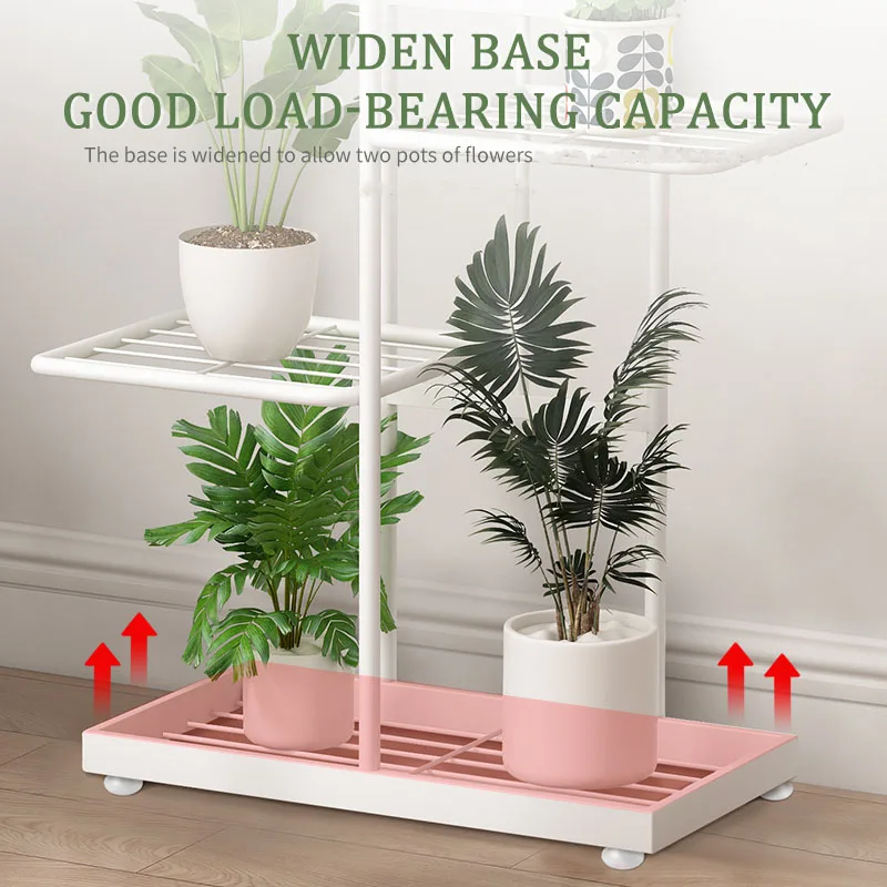 Plant stand Stand For Flowers Flower Stand Flowerpot Organizer Iron 4/5/6Layers Plant Holder Storage Shelf Pot Rack Organizer - Image 2