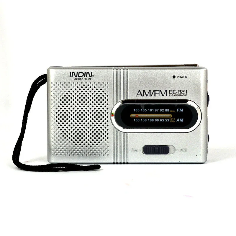 BC-R21/961/962 Mini Radio AM FM Battery Operated Portable Radio Best Reception Longest Lasting For Running Walking Home Soundbox - Image 8