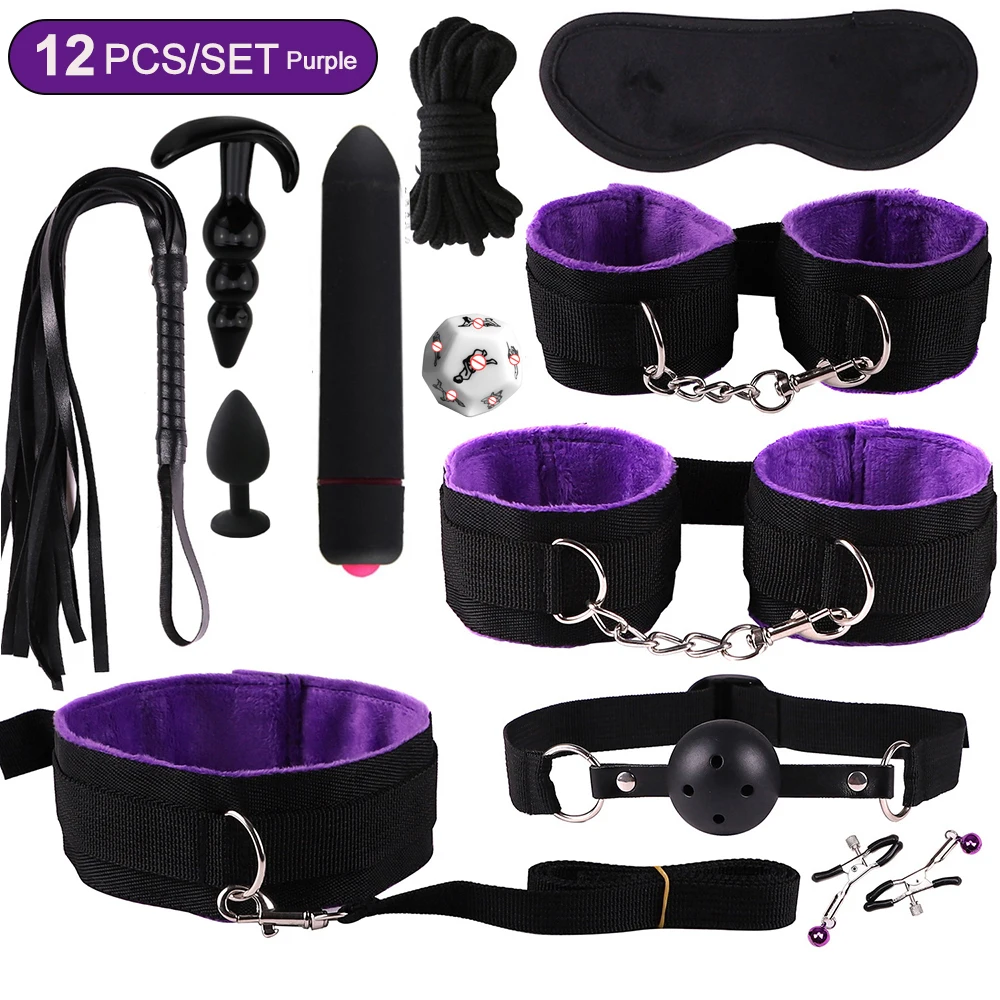 Sex toys for women BDSM sexual couples kit erotic accessories handcuffs for session Anal plug sex game Adult Sexy Toys sexyshop - Image 10