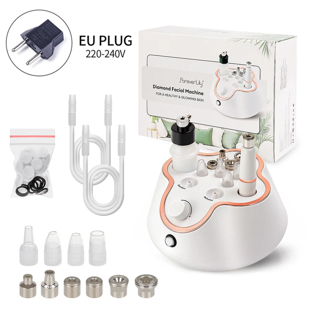 Foreverlily Diamond Microdermabrasion Dermabrasion Machine Water Spray Exfoliation Beauty Machine Wrinkle Face Peeling Machine - Image 11
