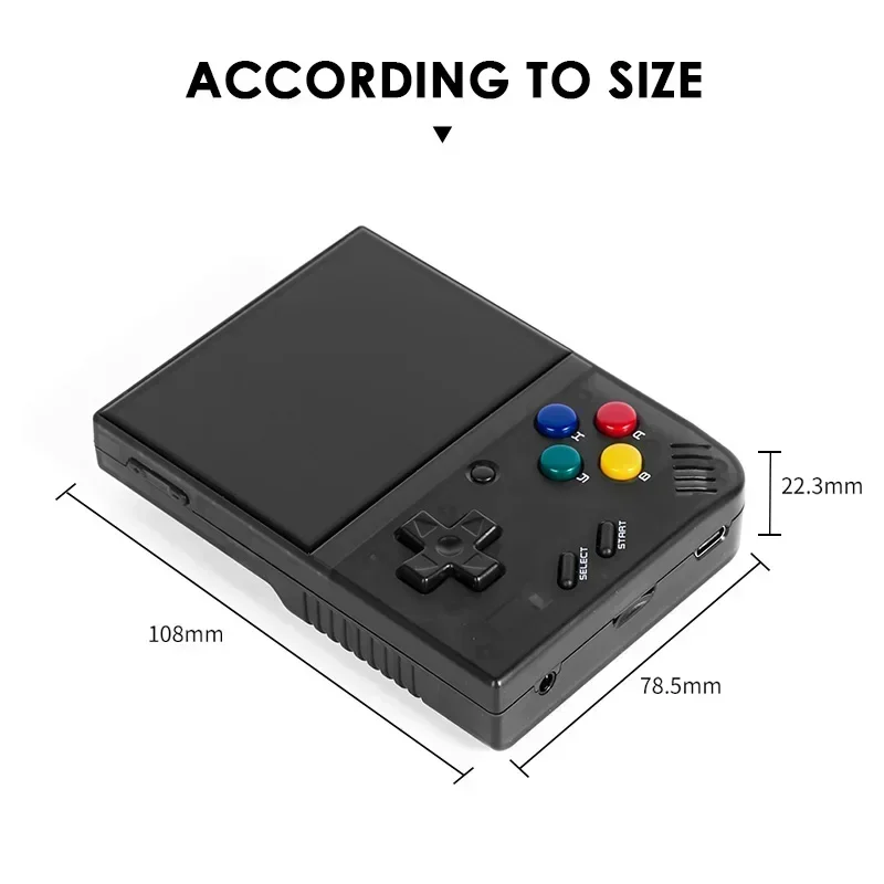 MIYOO Mini Plus Portable Retro Handheld Game Console V2 Mini+ IPS Screen Classic Video Game Console Linux System Children's Gift - Image 5