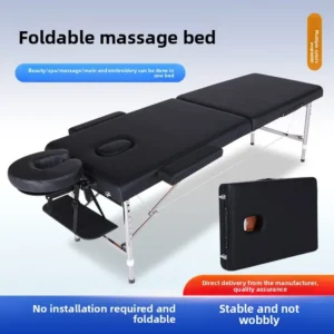 Massage massage bed, portable household portable folding bed, original point inspection tattoo embroidery acupuncture beauty bed