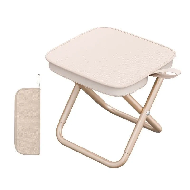 Portable multifunctional outdoor picnic camping folding chair, ultra light fishing stool, travel stool, fishing accessories - Image 8