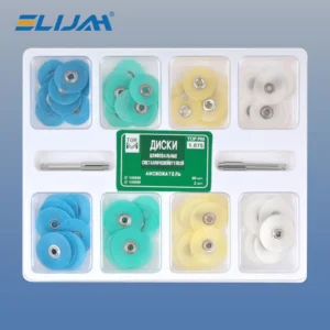 XYSZ 80pcs/Box CYW069 Dental Flexible Polishing Discs Dental Finishing for Composites Ceramics and Glass Ionomer Restorations