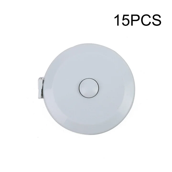1PC/15PCS 1.5m Small Tape Measure Portable Student Soft Leather Three Measurement Clothes Automatic Recycling - Image 11