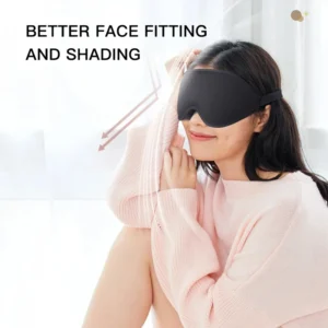 3D Sleeping Mask  Blockout Light Sleep Mask For Eye Soft Eye Mask for Travel Eyeshade Night Breathable Blindfold Slaapmasker