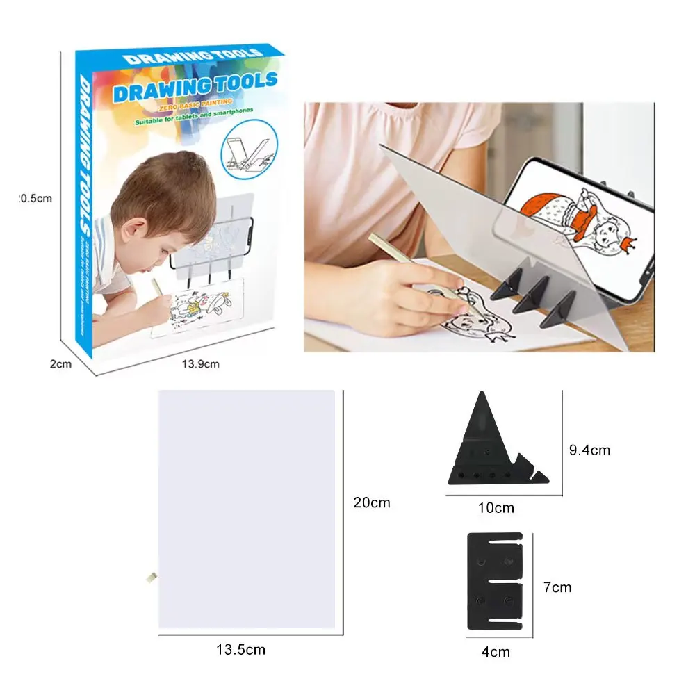 Drawing Tools Drawing Board Paint Projection Copying Learning Table Reflection Sketching Optical Educational Toys For Children - Image 5