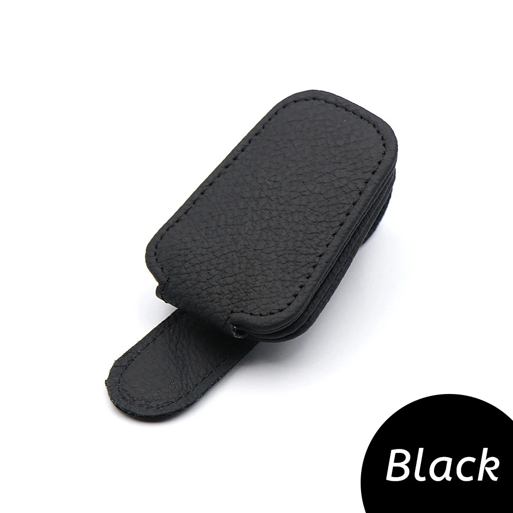 Universal Car Sunglasses Clip Card Ticket Holder Stand Fastener Pen Case Eyeglasses Sun Visor Car Accessories - Image 10