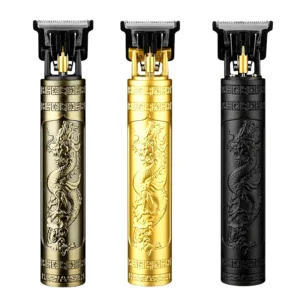 2025 T9 HairClipper Beard Shaving Body Hair Trimmer Clippers Electric Machine Men Haircut Machine 0mm Barber ShaverDragon Carved