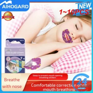 1~10PCS Baby Sleep Strips Correction Infant Anti-open Mouth Sleeping Good Slumber Patch Product Baby Care Tools Kids Items