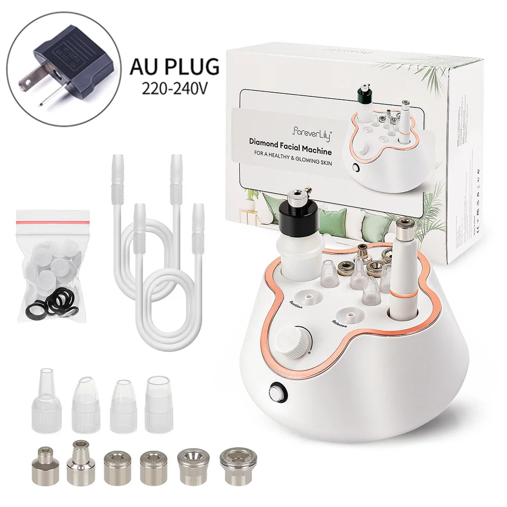 Foreverlily Diamond Microdermabrasion Dermabrasion Machine Water Spray Exfoliation Beauty Machine Wrinkle Face Peeling Machine - Image 10
