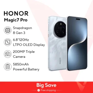 【World Premiere】Global Version HONOR Magic7 Pro 5G Smartphone Magic 7 Pro Snapdragon 8 Elite 120Hz OLED Screen 100W Fast Charge