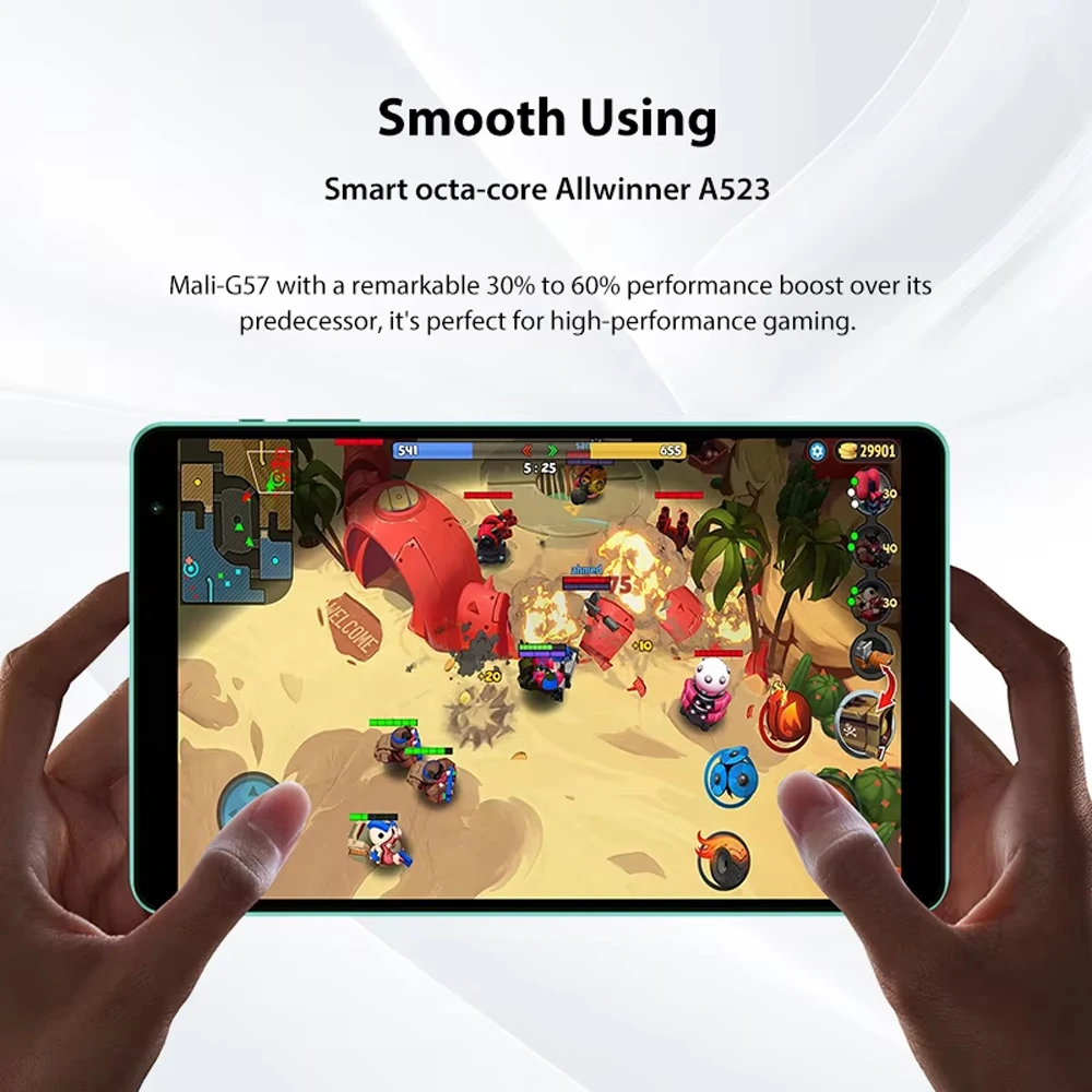 Teclast P85T Tablet PC Allwinner A523 8-Core/8inch 1280*800 HD IPS/4GB RAM/64GB ROM/5000mAh Type-C/Android 14/WiFi6+BT5.2 - Image 2