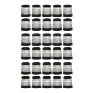 BAAU 30Pcs Golf Ferrules Tip Size 0.370 Golf Sleeve Ferrule for Golf Irons High Quality Club Shafts Accessories Silver