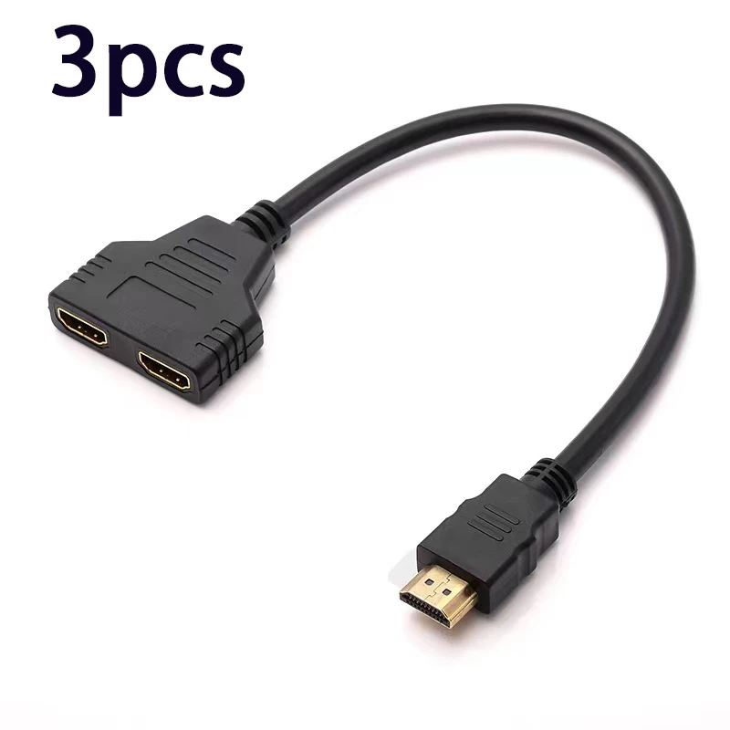 Hdmi Compatible Splitter Cable Video Switch Adapter Output Hub X Box Ps3 4 Dvd Hdtv Pc Laptop TV Hd 1080p 1 Input 2 - Image 8