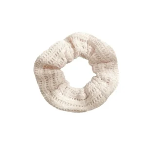 7 Pcs/Set Women Hair Scrunchies Set Plush Solid Hair Band for Girls Ponytail Holder Rubber Bands Hair Ties Hair Accessories