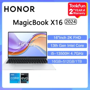 HONOR MagicBook X16 Pro 2024 Laptop Intel Core i5 AMD Ryzen R5 16GB 512GB 1TB 16"Inch FHD Notebook Ultrabook Computer PC BRN-H56