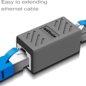 Ethernet Cable Extender,RJ45 cat 5 cat 6 cat6a Coupler, Extender Connector - Ethernet Coupler Female to Female