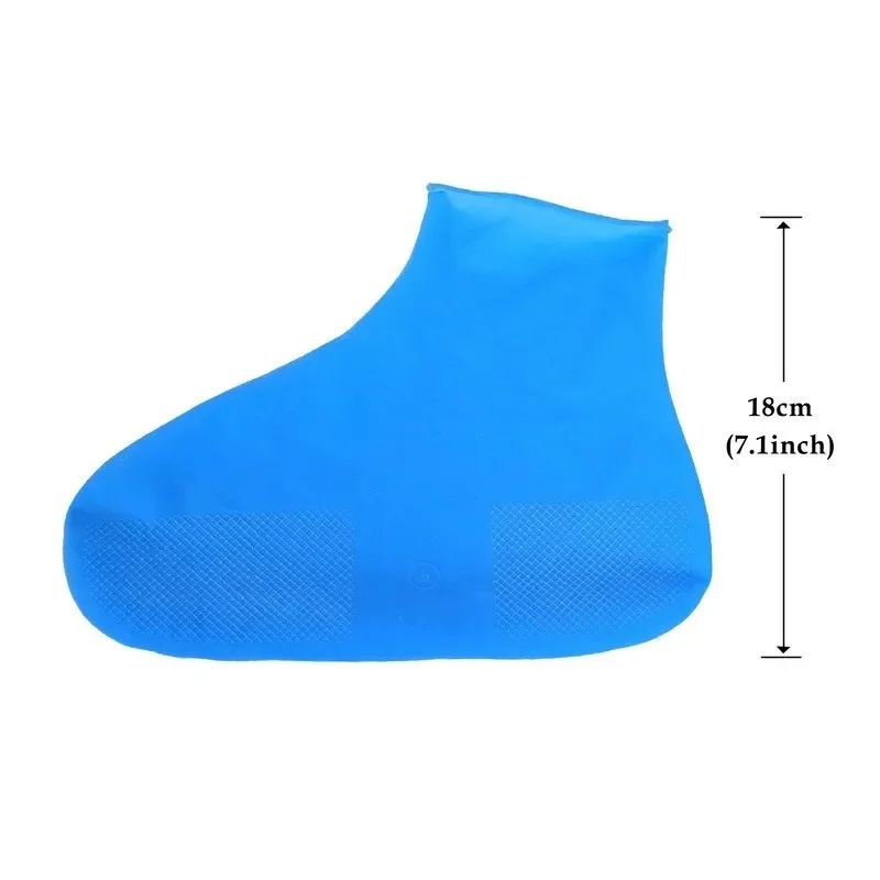 Waterproof Shoe Covers Silicone Anti-Slip Rain Boots Unisex Sneakers Protector for Outdoor Rainy Day Reusable Rain Shoe Cover - Image 11