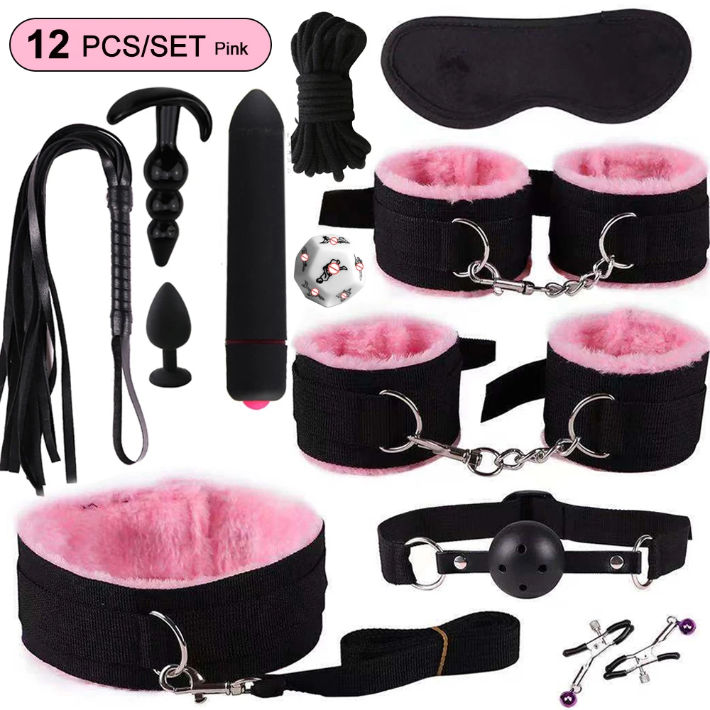 Sex toys for women BDSM sexual couples kit erotic accessories handcuffs for session Anal plug sex game Adult Sexy Toys sexyshop - Image 11