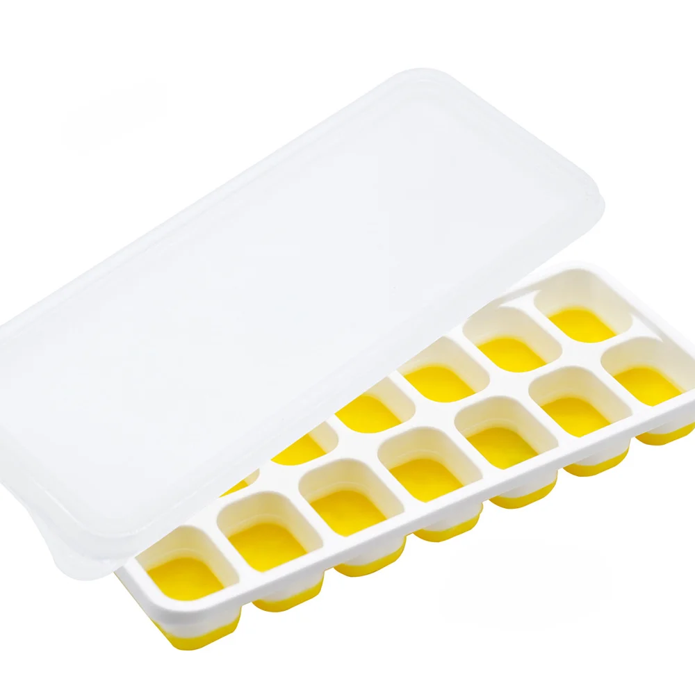 14 Grid Ice Cube Tray Silicone Mold Square Ice Cube Tray Mold Ice Cube Maker Non-toxic Durable Bar Pub Wine Ice Blocks Maker - Image 8